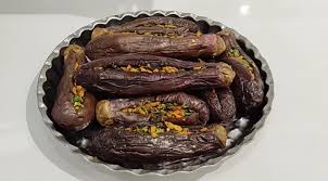 ترشی بادمجون شکم پر100٪ارگانیک ریشه